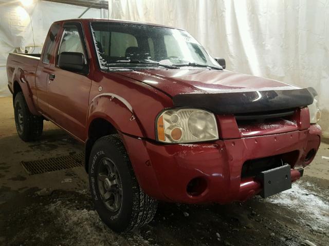 1N6ED26Y52C344697 - 2002 NISSAN FRONTIER K BURGUNDY photo 1