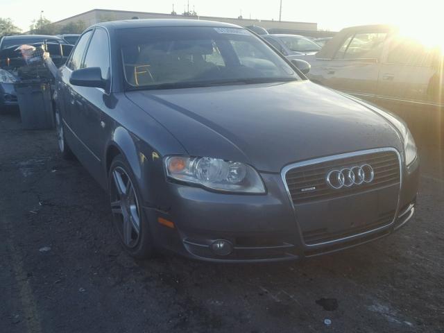 WAUDF78E26A213010 - 2006 AUDI A4 2.0T QU GRAY photo 1