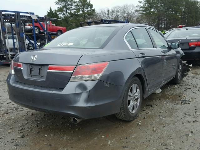 1HGCP2F45BA075144 - 2011 HONDA ACCORD LXP GRAY photo 4