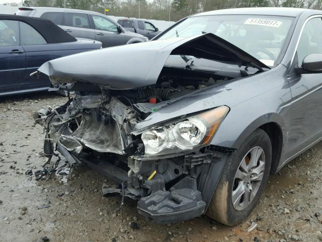 1HGCP2F45BA075144 - 2011 HONDA ACCORD LXP GRAY photo 9