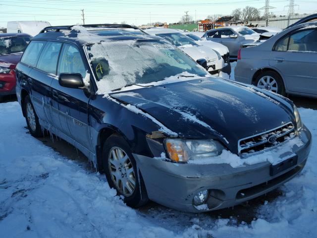 4S3BH806127666699 - 2002 SUBARU LEGACY OUT BLACK photo 1