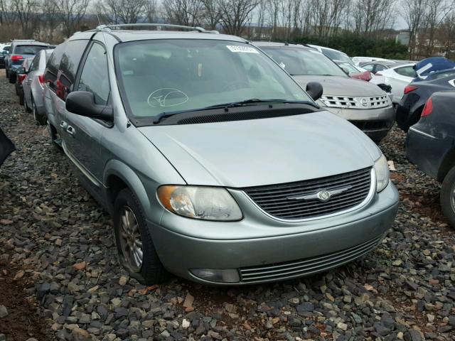 2C8GP64L33R147570 - 2003 CHRYSLER TOWN & COU SILVER photo 1