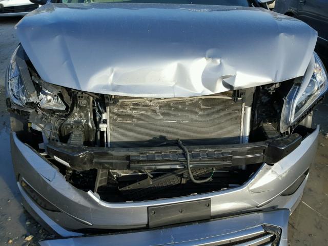 5NPE24AF2GH399081 - 2016 HYUNDAI SONATA SE SILVER photo 9