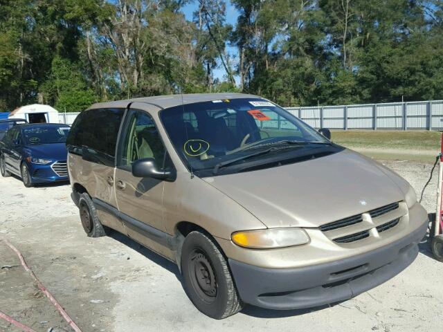 2B4GP45G1YR680738 - 2000 DODGE CARAVAN SE GOLD photo 1