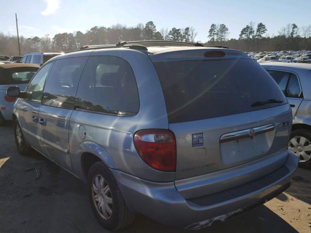 2A4GP54L26R818429 - 2006 CHRYSLER TOWN & COU BLUE photo 3