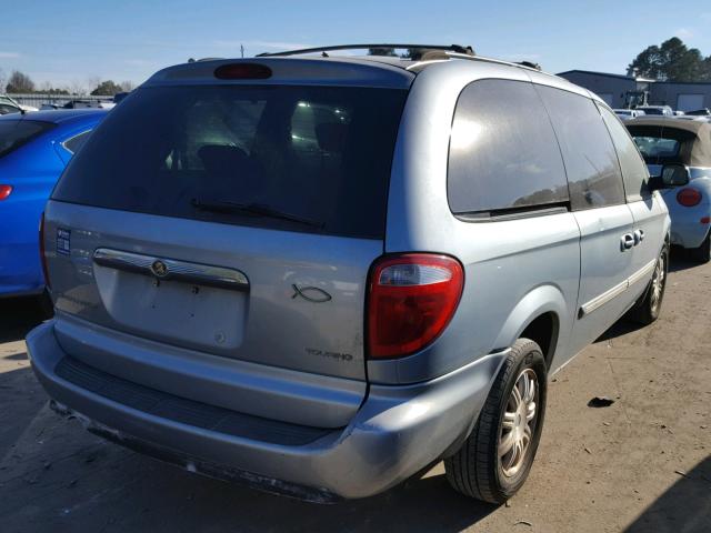 2A4GP54L26R818429 - 2006 CHRYSLER TOWN & COU Mavi foto 4