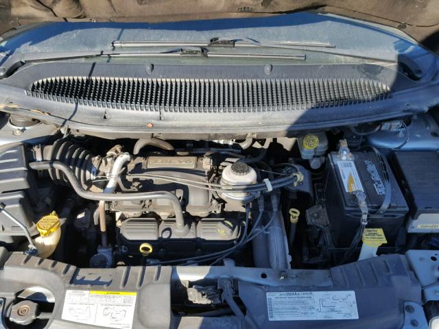 2A4GP54L26R818429 - 2006 CHRYSLER TOWN & COU Mavi foto 7