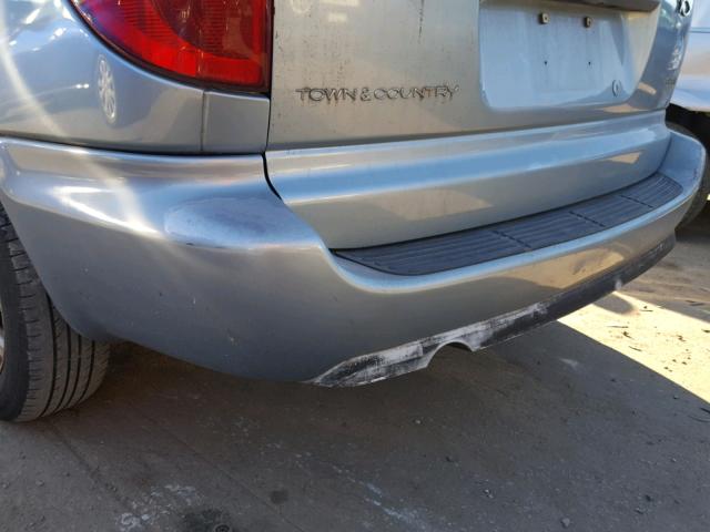 2A4GP54L26R818429 - 2006 CHRYSLER TOWN & COU Mavi foto 9