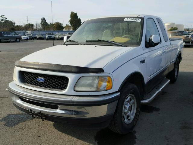 1FTEX17L2VKD68490 - 1997 FORD F150 WHITE photo 2