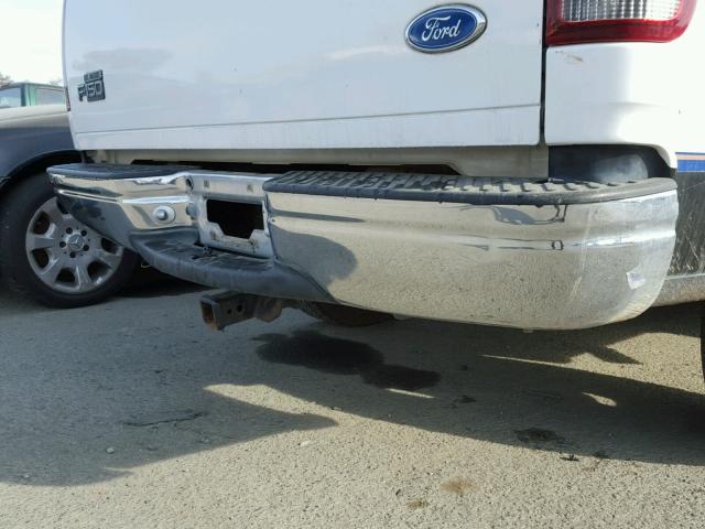 1FTEX17L2VKD68490 - 1997 FORD F150 WHITE photo 9