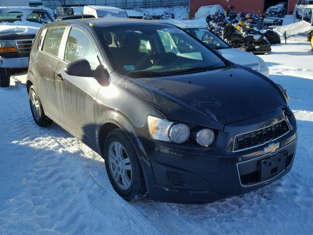 1G1JD6SB6D4242342 - 2013 CHEVROLET SONIC LT BLACK photo 1