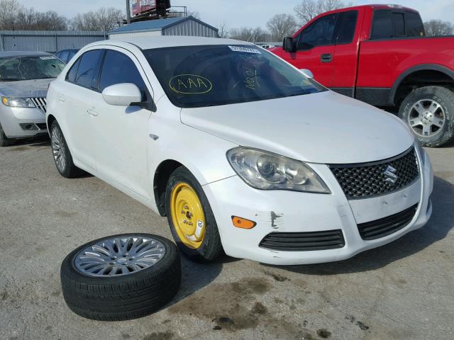 JS2RF9A34B6110820 - 2011 SUZUKI KIZASHI SE WHITE photo 1