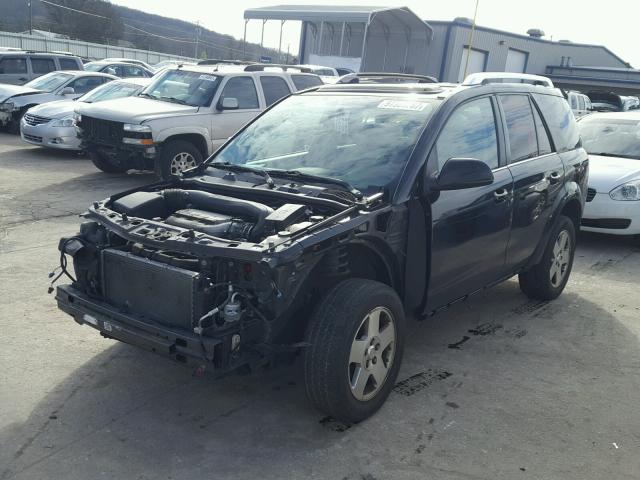 5GZCZ634X6S860116 - 2006 SATURN VUE BLACK photo 2