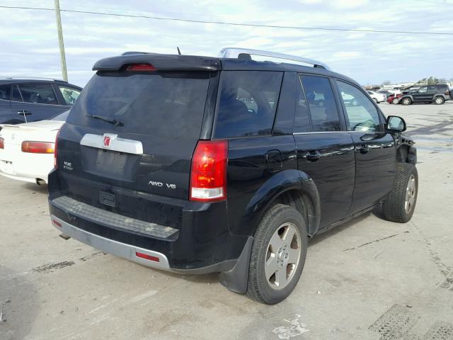 5GZCZ634X6S860116 - 2006 SATURN VUE BLACK photo 4