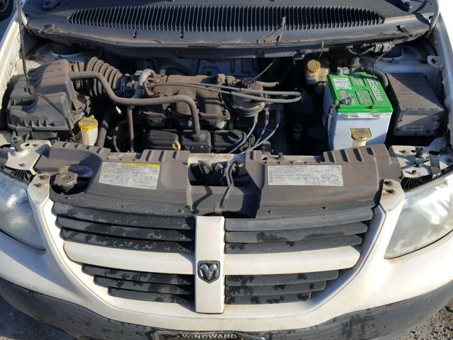 1D4GP21R25B314332 - 2005 DODGE CARAVAN C/ WHITE photo 7