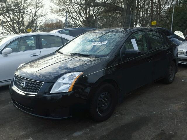 3N1AB61E27L705992 - 2007 NISSAN SENTRA 2.0 BLACK photo 2