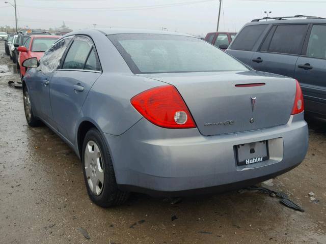 1G2ZF57B384145553 - 2008 PONTIAC G6 VALUE L GRAY photo 3