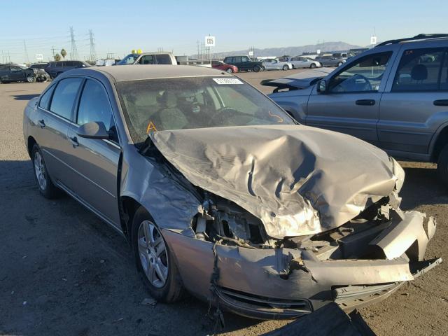 2G1WT58K969137790 - 2006 CHEVROLET IMPALA LT BROWN photo 1