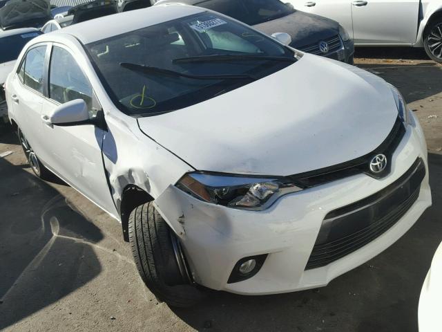 5YFBURHE6FP207248 - 2015 TOYOTA COROLLA L WHITE photo 1