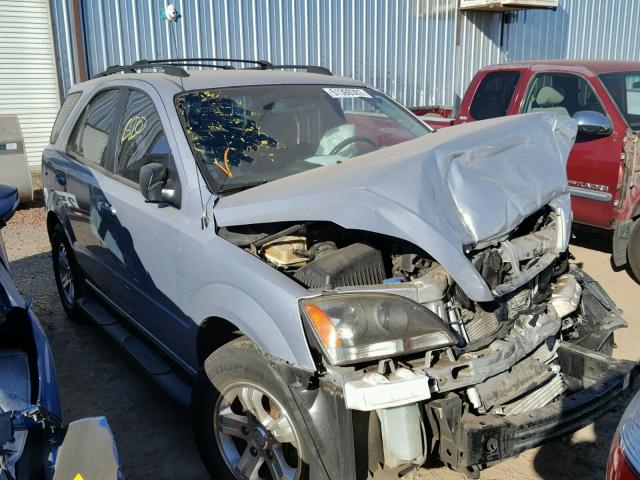 KNDJD733165623825 - 2006 KIA SORENTO EX SILVER photo 1