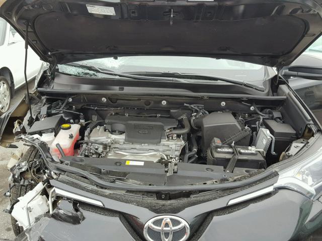 2T3BFREV8GW484750 - 2016 TOYOTA RAV4 LE BLACK photo 7