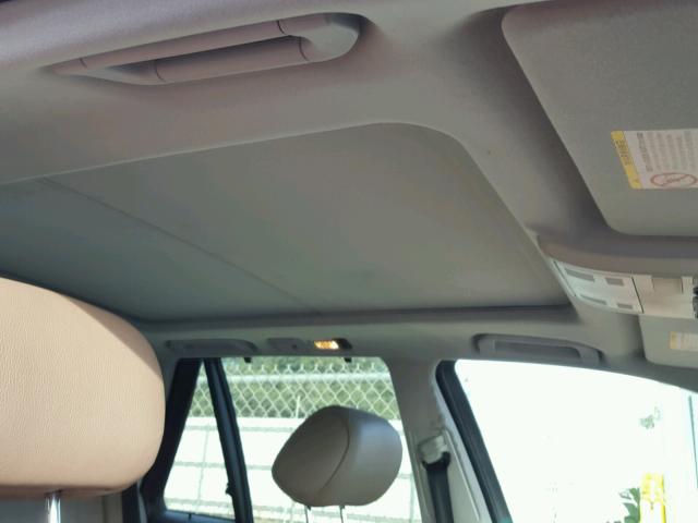 5UXFA13545LY23491 - 2005 BMW X5 3.0I BROWN photo 9