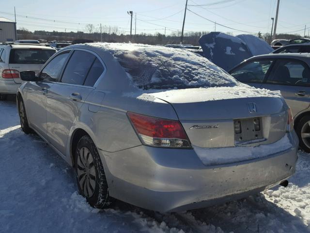 1HGCP2F37AA139321 - 2010 HONDA ACCORD LX GRAY photo 3