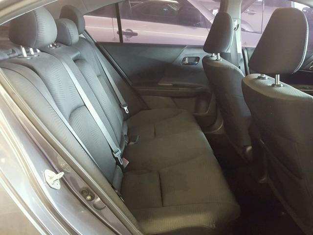 1HGCR2F36FA175017 - 2015 HONDA ACCORD LX GRAY photo 6