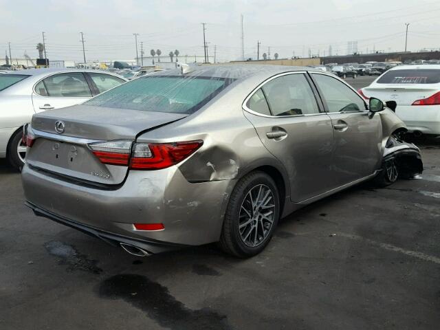 58ABK1GG1HU062365 - 2017 LEXUS ES 350 GRAY photo 4