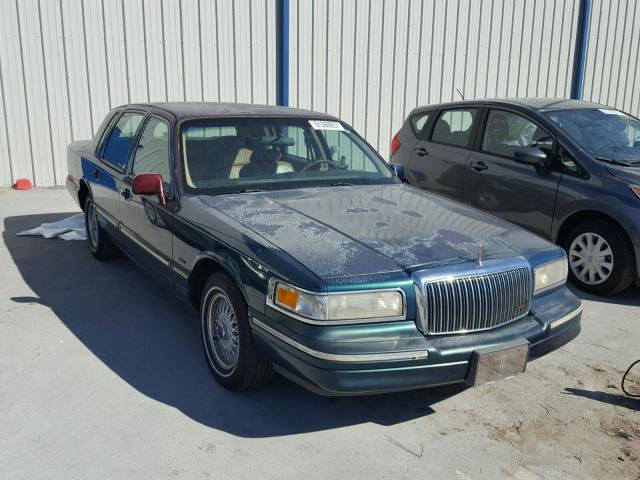 1LNLM82W1SY703754 - 1995 LINCOLN TOWN CAR S GREEN photo 1