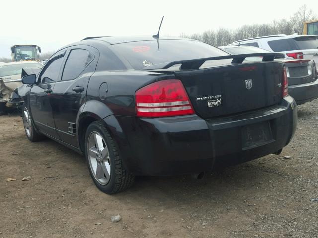 1B3LC76M78N104637 - 2008 DODGE AVENGER R/ BLACK photo 3