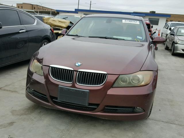 WBAVB33596PS10232 - 2006 BMW 330 I PURPLE photo 9