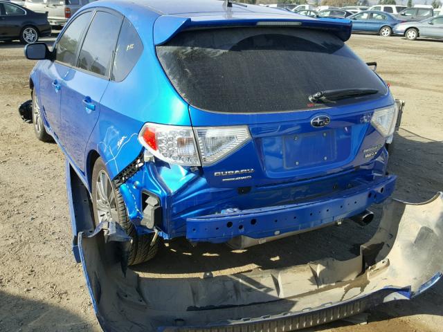 JF1GH7G68AG804166 - 2010 SUBARU IMPREZA WR BLUE photo 3