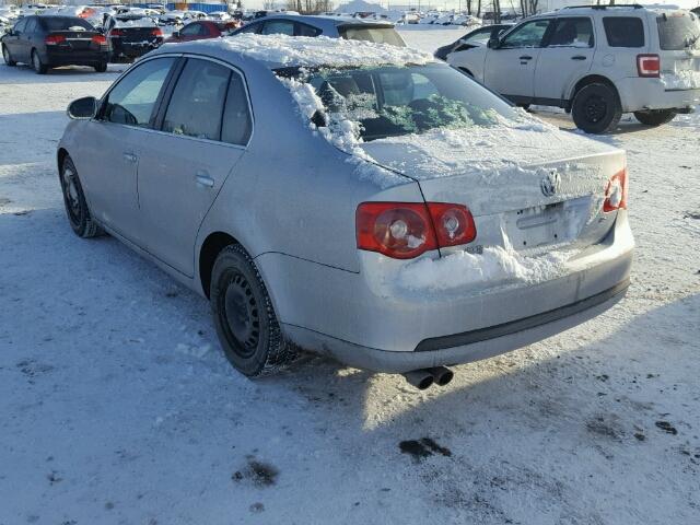 3VWSF31K26M634521 - 2006 VOLKSWAGEN JETTA 2.5 SILVER photo 3