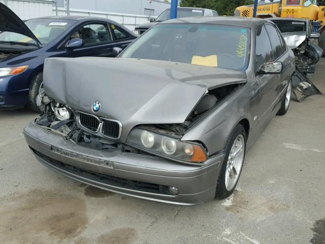 WBADN53492GF70734 - 2002 BMW 540 I GRAY photo 2