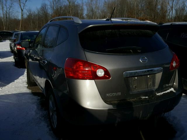 JN8AS5MV0DW636345 - 2013 NISSAN ROGUE S SILVER photo 3