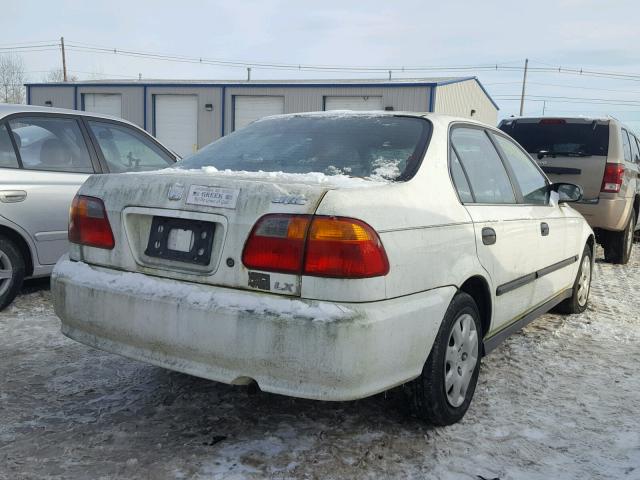 2HGEJ6674YH503856 - 2000 HONDA CIVIC LX WHITE photo 4