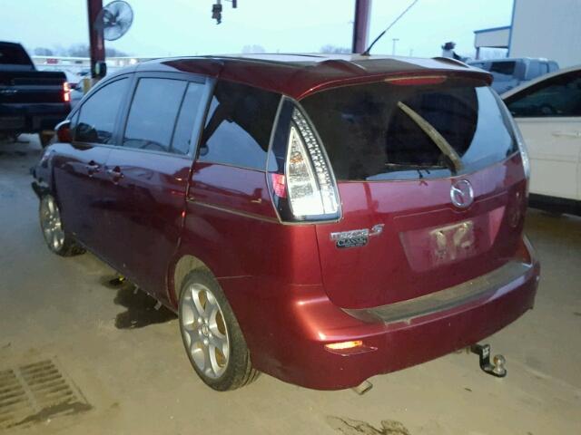 JM1CR2W34A0382437 - 2010 MAZDA 5 RED photo 3