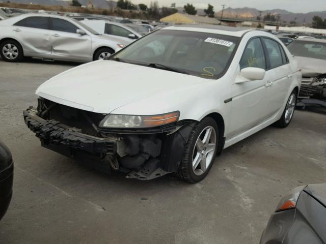 19UUA66226A019857 - 2006 ACURA 3.2TL WHITE photo 2