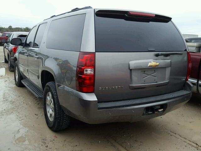 1GNFC16068R154449 - 2008 CHEVROLET SUBURBAN C GRAY photo 3