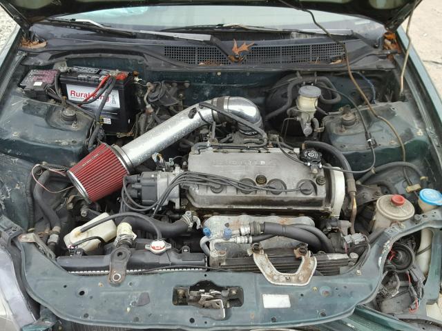 2HGEJ6616XH561445 - 1999 HONDA CIVIC BASE GREEN photo 7