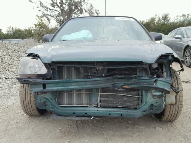 2HGEJ6616XH561445 - 1999 HONDA CIVIC BASE GREEN photo 9