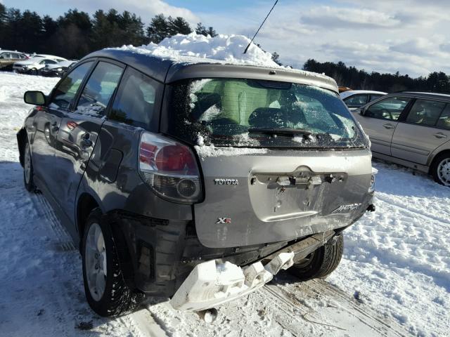 2T1KR30EX5C464177 - 2005 TOYOTA COROLLA MA GRAY photo 3