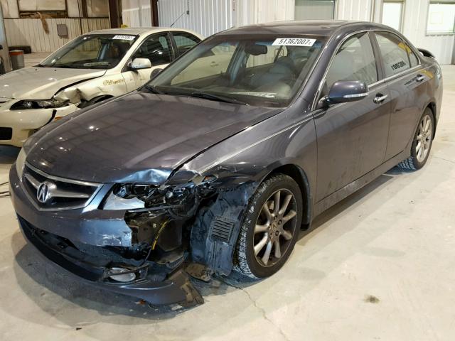 JH4CL96876C022976 - 2006 ACURA TSX GRAY photo 2