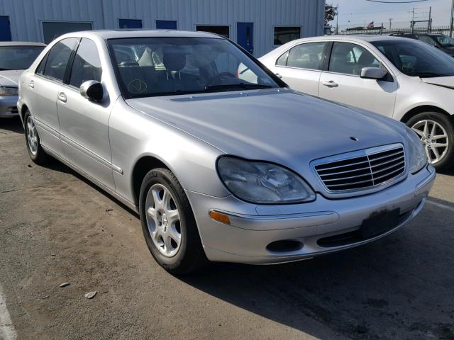 WDBNG75J12A294256 - 2002 MERCEDES-BENZ S 500 SILVER photo 1