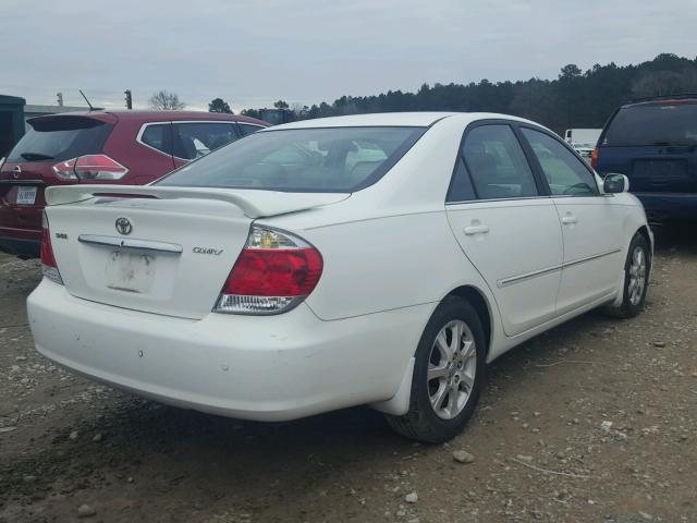 4T1BF32K66U625457 - 2006 TOYOTA CAMRY LE WHITE photo 4