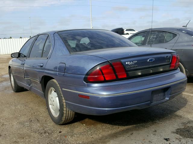 2G1WL52M6W9125266 - 1998 CHEVROLET LUMINA BAS BLUE photo 3