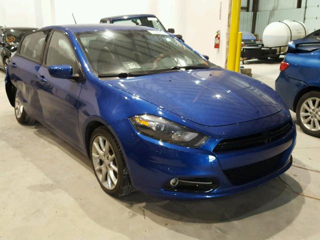 1C3CDFBA8DD288430 - 2013 DODGE DART SXT BLUE photo 1