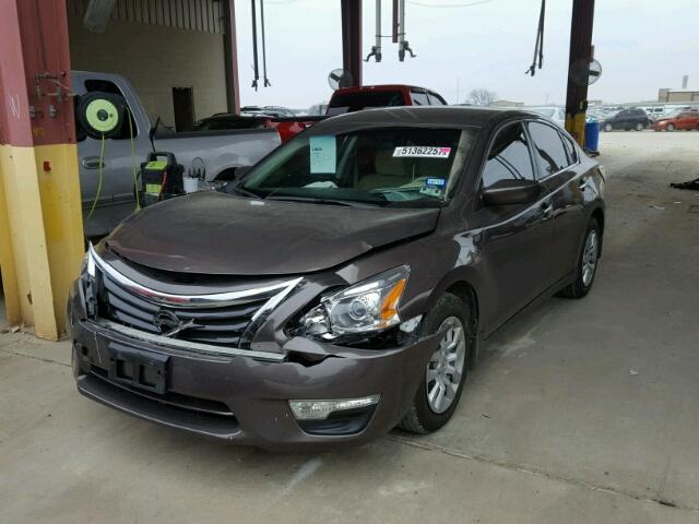 1N4AL3AP2FC153470 - 2015 NISSAN ALTIMA 2.5 BROWN photo 2