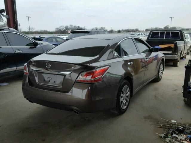 1N4AL3AP2FC153470 - 2015 NISSAN ALTIMA 2.5 BROWN photo 4